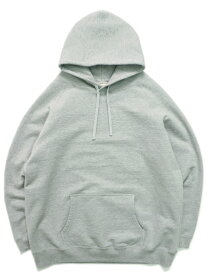 【SALE】SNOW PEAK RECYCLED COTTON PULLOVER HOODIE M.GREY【SW-22SU402-MG-GREY】