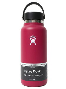 Hydro Flask HYDRATION 32 OZ WIDE MOUTH-SNAPPER【5089025-85-DARK PINK】