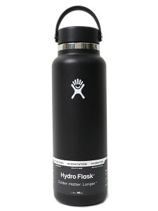 Hydro Flask HYDRATION 40 OZ WIDE MOUTH-BLACKy890115-0032-BLACKz