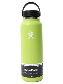 Hydro Flask HYDRATION 40 OZ WIDE MOUTH-SEAGRASS【890115-0083-LIGHT GREEN】