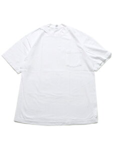 LOS ANGELES APPAREL 6.5oz GARMENT DYED POCKET TEE-WHITE�y1809GD-WHT-WHITE�z