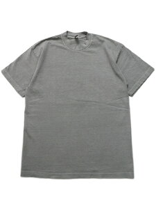LOS ANGELES APPAREL 6.5oz GARMENT DYED CREW TEE-DARK SILVER�y1801GD-DSV-CHARCOAL�z