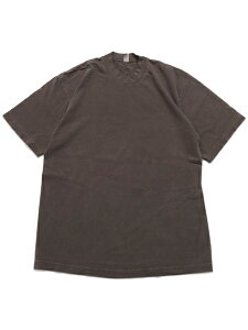 LOS ANGELES APPAREL 6.5oz GARMENT DYED CREW TEE-CLOVE�y1801GD-CLV-DARK BROWN�z