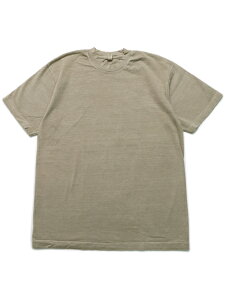 LOS ANGELES APPAREL 6.5oz GARMENT DYED CREW TEE-MUSHROOM�y1801GD-MSR-KHAKI�z