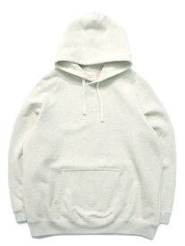 【SALE】SNOW PEAK RECYCLED COTTON PULLOVER HOODIE OATMEAL【SW-22SU402-OM-OATMEAL】