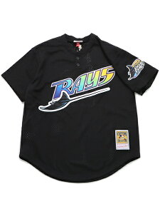 �y���������zMITCHELL & NESS AUTHENTIC MESH BP-WADE BOGGS 98 #12 RAYS�yABPJ3032-BLACK�z