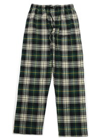 POLO RALPH LAUREN ELIOT PLAID FLANNEL PAJAMA PANT【P005HR-A0JO-D-GREEN】