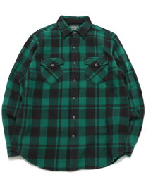 【SALE】【送料無料】POLO RALPH LAUREN CLASSIC FIT PLAID FLANNEL WORKSHIRT【710879593001-D-GREEN】