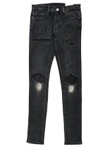 楽天市場】mnml M1 Stretch Denim Pants BLACKの通販
