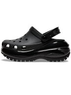 【CLEARANCE】crocs CLASSIC MEGA CRUSH CLOG BLACK【207988-001-BLACK】