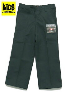 �yKIDS�zDICKIES BOYS CLASSIC.F STRT FF PANTS-HUNTER GRN�yKP123GH-GREEN-GH�z