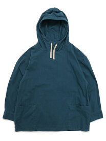 【SALE】【送料無料】SNOW PEAK NATURAL DYED RECYCLED COTTON PARKA【JK-23SU105-BL-BLUE】