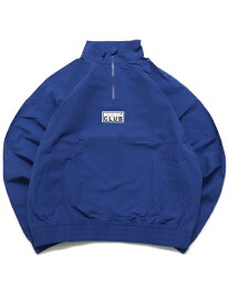 【送料無料】PRO CLUB COMFORT HALF ZIP TRACK JACKET【22PC0301-RBL-BLUE】