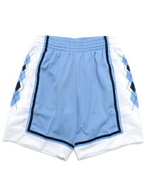 【送料無料】MITCHELL & NESS SSWINGMAN SHORTS NORTH CAROLINA 1992【SMSH5362-LIGHT BLUE】