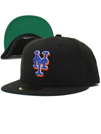 NEW ERA 59FIFTY CS METS UV/GRN FBM BLU/ORG【70740146-BLACK】