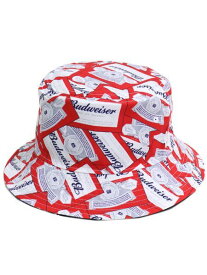 【SALE】NEW ERA BUCKET01 BUDWEISER REVERSIBLE BLK/LABEL【13534522-BLACK】