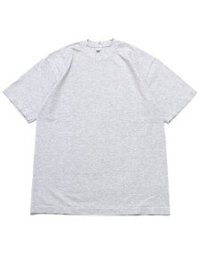 LOS ANGELES APPAREL 6.5oz GARMENT DYED CREW TEE-ASH�y1801GD-ASH-GREY�z