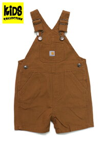 【KIDS】CARHARTT KIDS LOOSE FIT CANVAS SHORTALL-C.BROWN【CM5401-D15-BROWN】