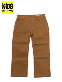 【KIDS】CARHARTT KIDS CANVAS DUNGAREE PANT CARHARTT BROWN【CK8311-CBR-BROWN】