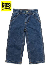 【KIDS】CARHARTT KIDS WASHED DENIM DUNGAREE MEDIUM WASH【CK8375-MDW-LIGHT BLUE LWASH】