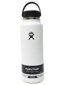 Hydro Flask HYDRATION 40 OZ WIDE MOUTH-WHITEy890115-0010-WHITEz