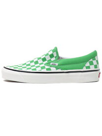 【SALE】VANS UA CLASSIC SLIP-ON 98 DX CHK CLASSIC GRN【VN0A7Q581OZ-KELLY GREEN】