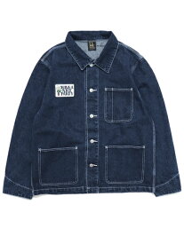 【SALE】【送料無料】Rap Attack HAVE A NICE PARTY LOOSE FIT COVERALL JKT【RASS23-JK001-ID-INDIGO】