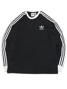 ADIDAS 3-STRIPES L/S TEE-BLACK�yBVB94-IA4877-BLACK�z