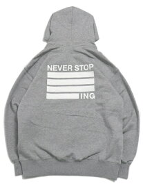 【SALE】【送料無料】THE NORTH FACE NEVER STOP ING HOODIE【NT62333-Z-GREY】