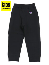 【KIDS】CHAMPION KIDS US COTTON LONG PANTS【CK-Y201-090-BLACK】