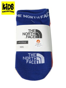 yKIDSzTHE NORTH FACE BABY QUARTER 3P SOCKS LAPIS MULTIyNNB82310-ML-MIXz