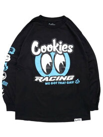 COOKIES CLOTHING RACER L/S TEE【CM233TLP03-BLK-BLACK】
