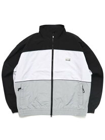 【送料無料】PRO CLUB HEAVYWEIGHT TRACK JACKET BLK/WHT/GREY【31PC0302-BWG-GREY】