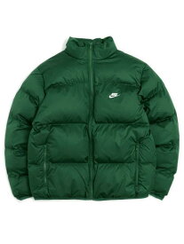 【SALE】【送料無料】NIKE TF TF CLUB PUFFER JACKET-FIR/WHITE【FB7369-323-GREEN】