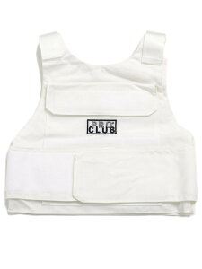 �y���������zPRO CLUB PLATE CARRIER VEST WHITE�yPRO-VEST-SNW-WHITE�z