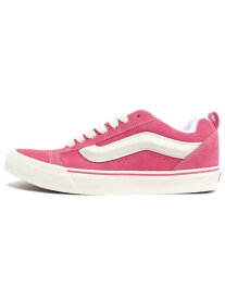 【送料無料】VANS KNU SKOOL RETRO COLOR PINK/TRUE WHITE【VN0009QCBJ1-PINK】