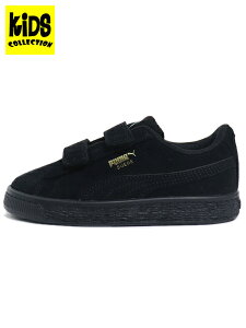 yKIDSzPUMA SUEDE CLASSIC XXI V PS PUMA BLACK/P.BLKy380563-04-BLACKz