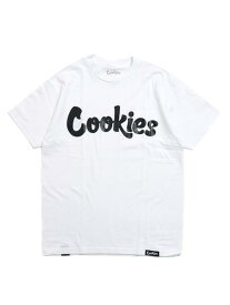 COOKIES CLOTHING ORIGINAL LOGO TEE WHITE/BLACK【CM232TSP01-WHBK-WHITE】