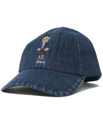 【送料無料】POLO RALPH LAUREN DENIM BEAR DENIM BALL CAP【710935293001-D-BLUE】