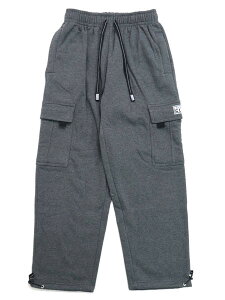 PRO CLUB HW FLEECE CARGO PANTS�yPRC-162-CHA-CHARCOAL�z