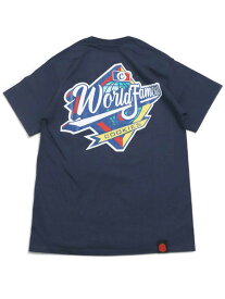 COOKIES CLOTHING WORLD FAMOUS TEE NAVY【CM241TSP05-NVY-NAVY】
