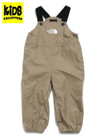 【KIDS】THE NORTH FACE BABY FIELD BIB【NBB82337-KT-TAN】