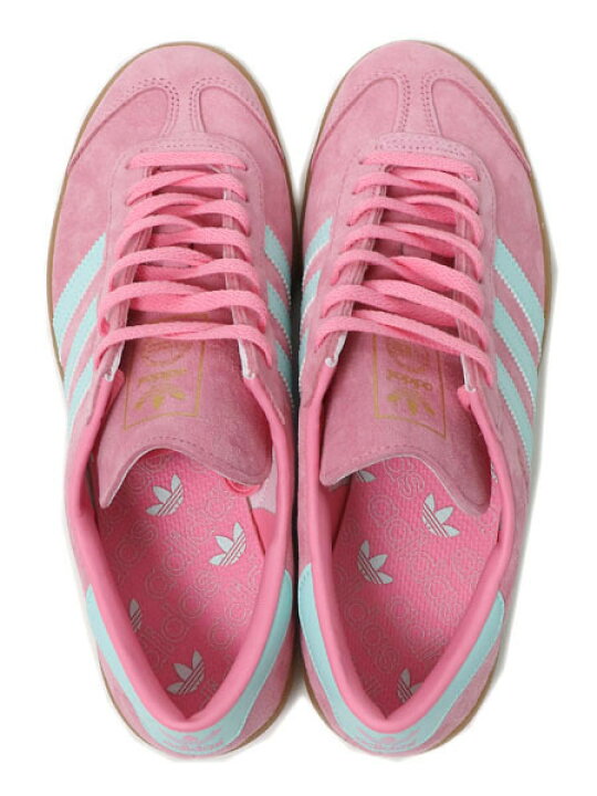 楽天市場】【SALE】ADIDAS WMNS HAMBURG BLISS PINK/SEMI FLASH AQUA 