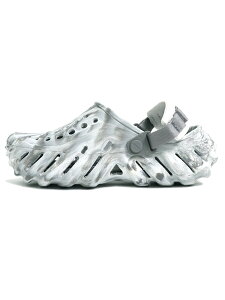 ySALEzcrocs ECHO MARBLED CLOG MOONLIGHT/MULTIy208454-1NL-LIGHT GREYz