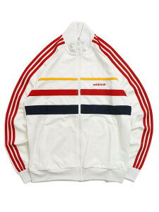 yCLEARANCEzADIDAS FIRST TRACKTOP-CLOUD WHITEyJUJ75-IW3233-CREAMz