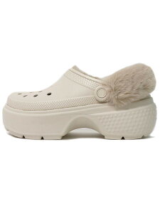 ySALEzcrocs STOMP LINED CLOG STUCCOy208546-160-CREAMz