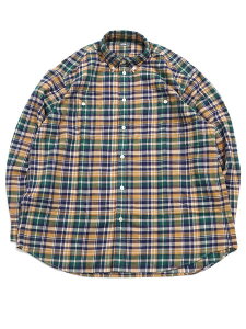 yCLEARANCEzTHE NORTH FACE L/S FROSTFORGE FLANNEL SHIRTyNR62431-GY-YELLOWz