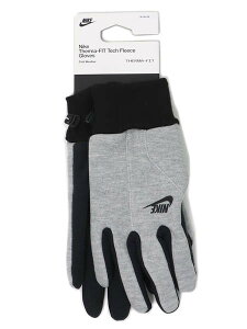 NIKE TECH FLEECE GLOVE 2.0-DK GRY HEATHER/BLKyCW1035-054-GREYz
