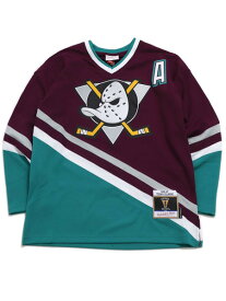 【送料無料】MITCHELL & NESS NHL DARK JERSEY DUCKS 1996 TEEMU SELANNE【JY9016-ADUPURP-PURPLE】