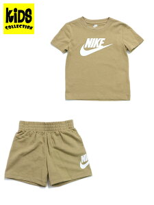 yKIDSzNIKE TD CLUB TEE & SHORT SET-PARACHUTE BEIGEy7BL596-X3E-BEIGEz